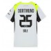 Maillot de foot Borussia Dortmund Niklas Sule #25 Extérieur vêtements Femmes 2025-26 Manches Courtes